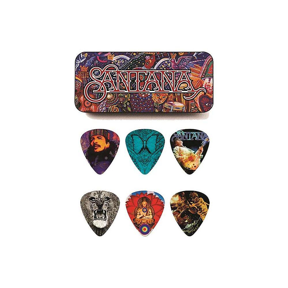 Dunlop - Plumillas Santana con Estuche Mod.SAN-PT01M