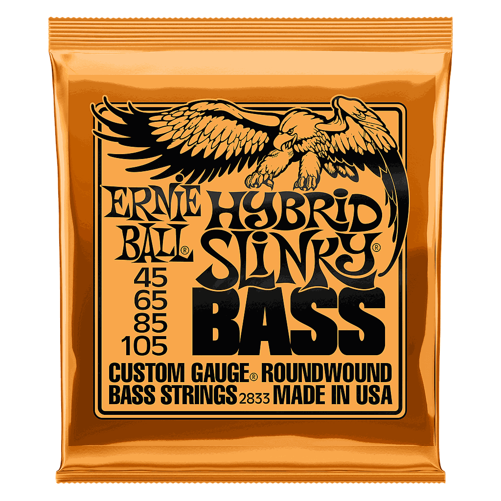 Ernie Ball - Encordado para Bajo Electrico Hybrid Slinky 45-105 Mod.2833