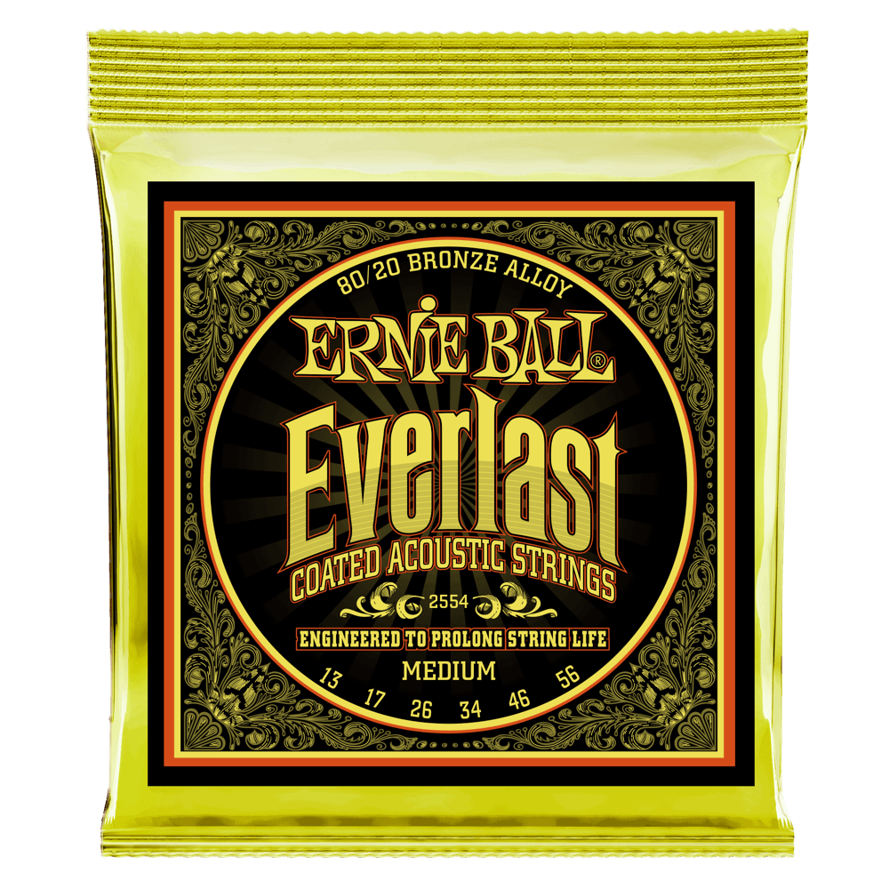 Ernie Ball - Encordado para Guitarra Acústica Everlast Mod.2554
