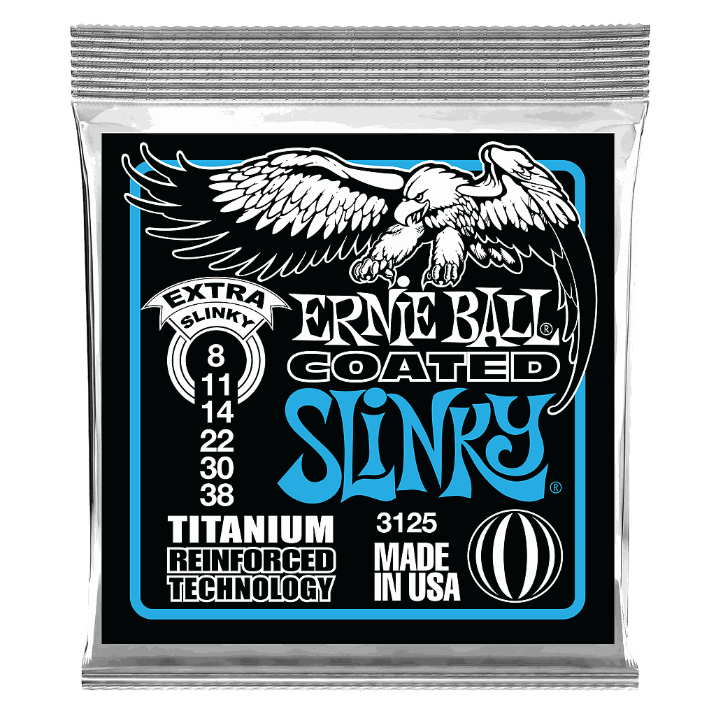 Ernie Ball - Encordado para Guitarra Electrica Extra Slinky Coated Mod.3125