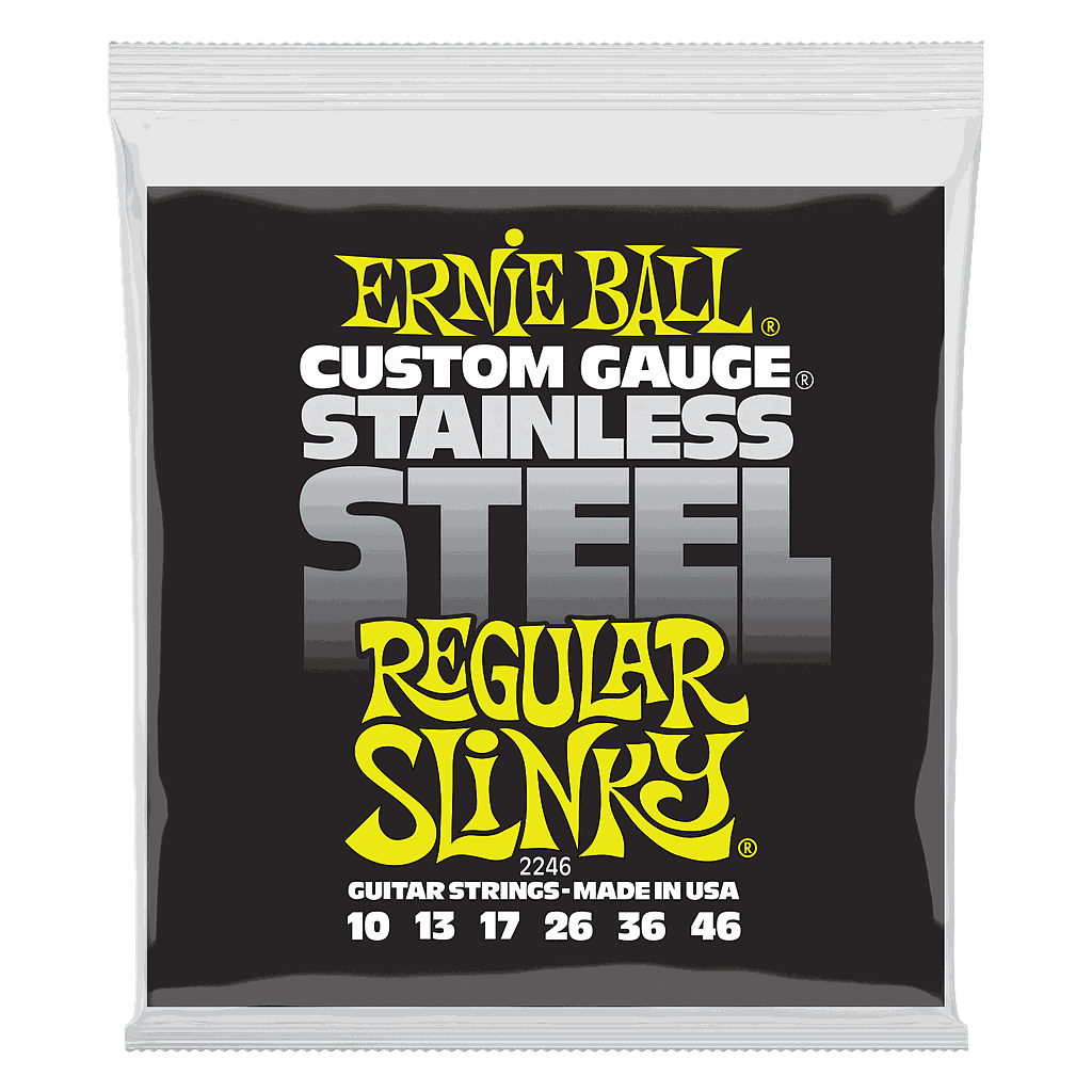 Ernie Ball - Encordado para Guitarra Electrica Regular Slinky Acero Mod.2246