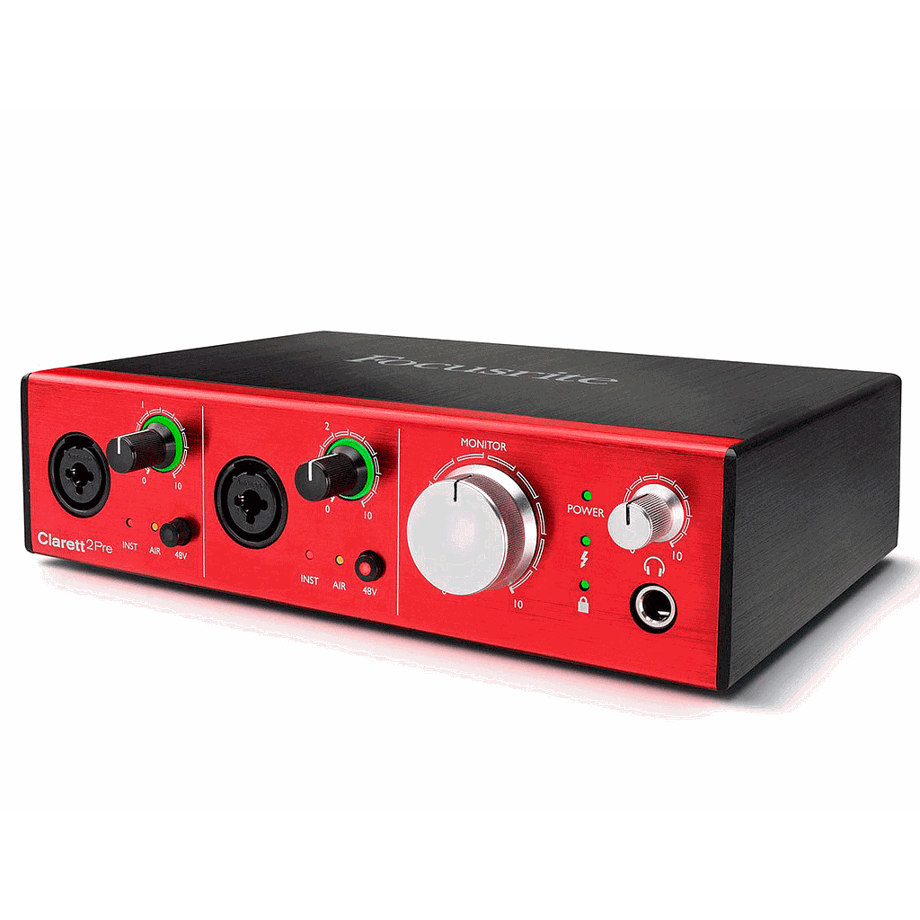 Focusrite - Interfaz de Audio Thunderbolt Clarett 2 Pre Mod.MOCL0001
