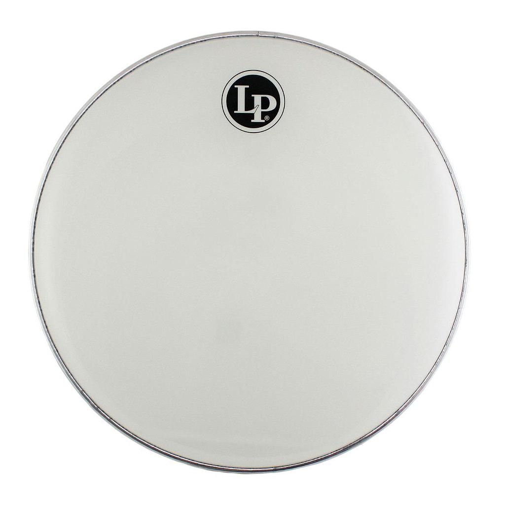 Latin Percussion - Parche para Timbal 15, Liso Color Blanco Mod.LP247C