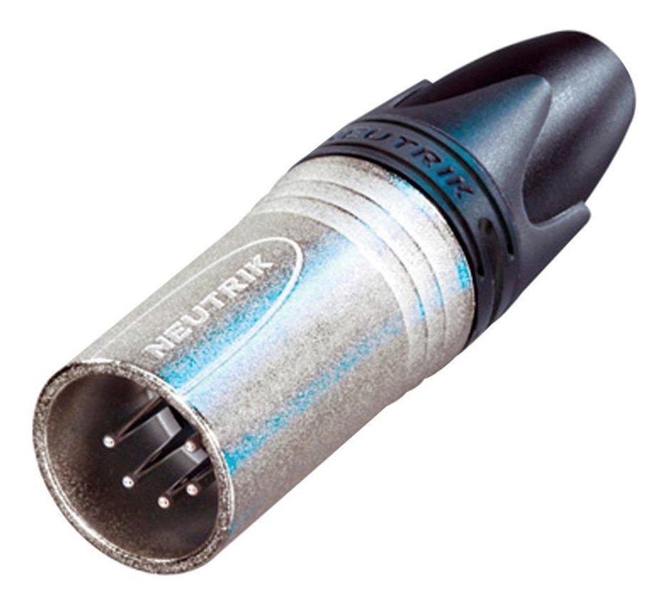 Neutrik - Conector XLR de 5 Polos Macho Serie XX Contactos en Niquel Mod.NC5MXX