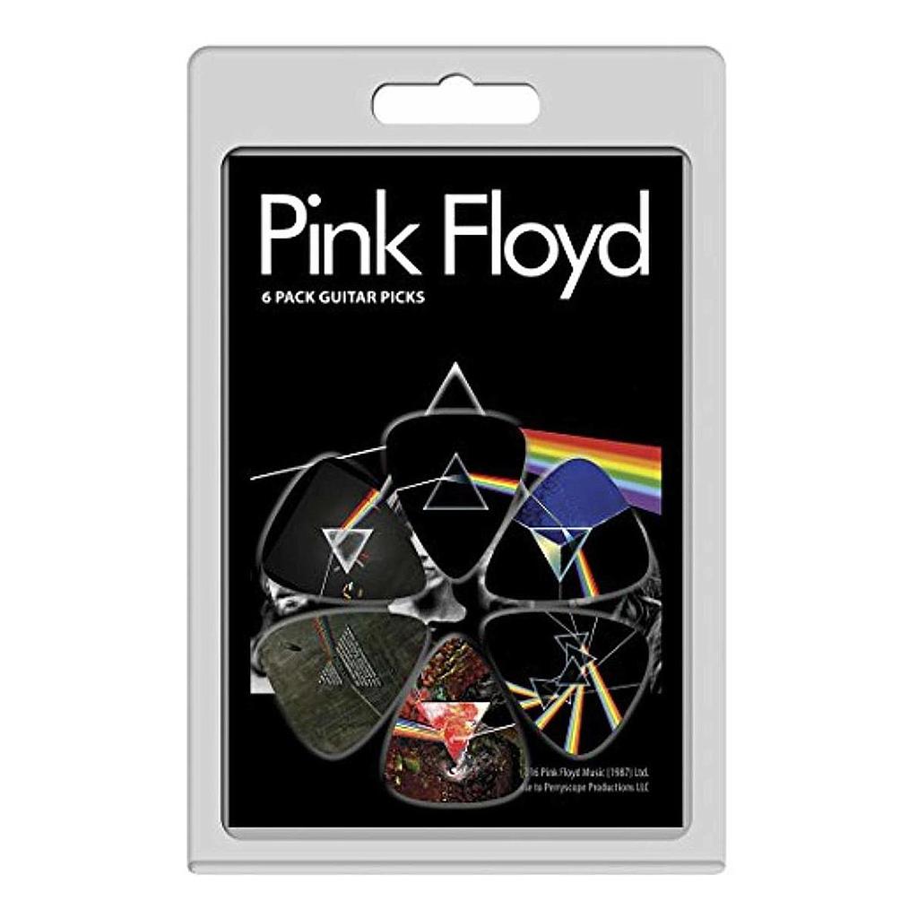 Perris - 6 Plumillas Pink Floyd Mod.LP-PF3