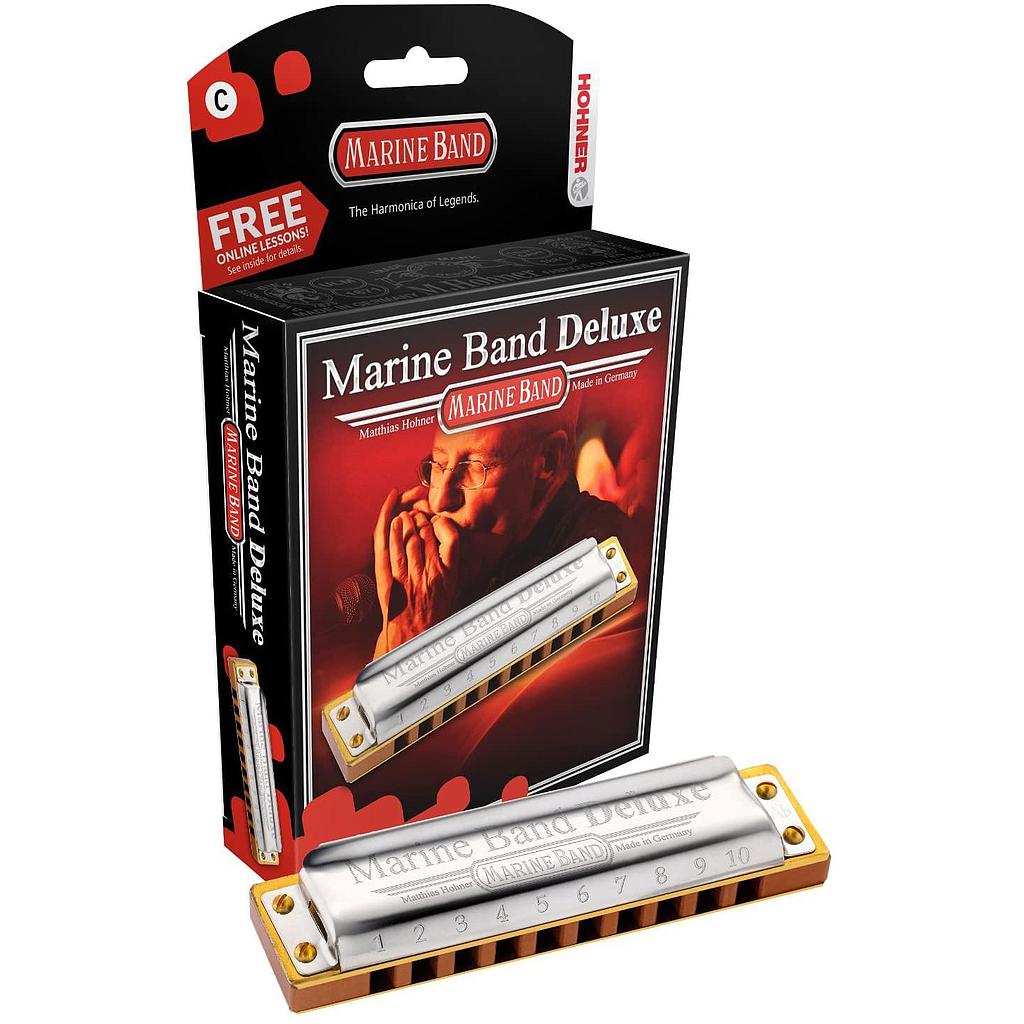 Hohner - Armónica Marine Band Deluxe en Do Mayor Mod.M200501X
