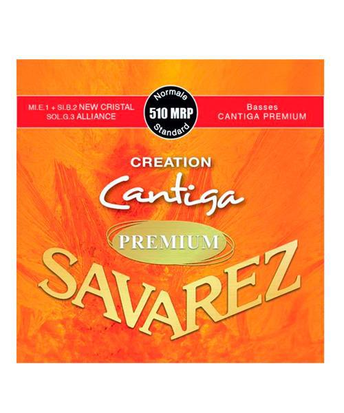 Savarez - Encordado Creation Cantiga Premium Tension Normal para Guitarra Clásica Mod.510MRP