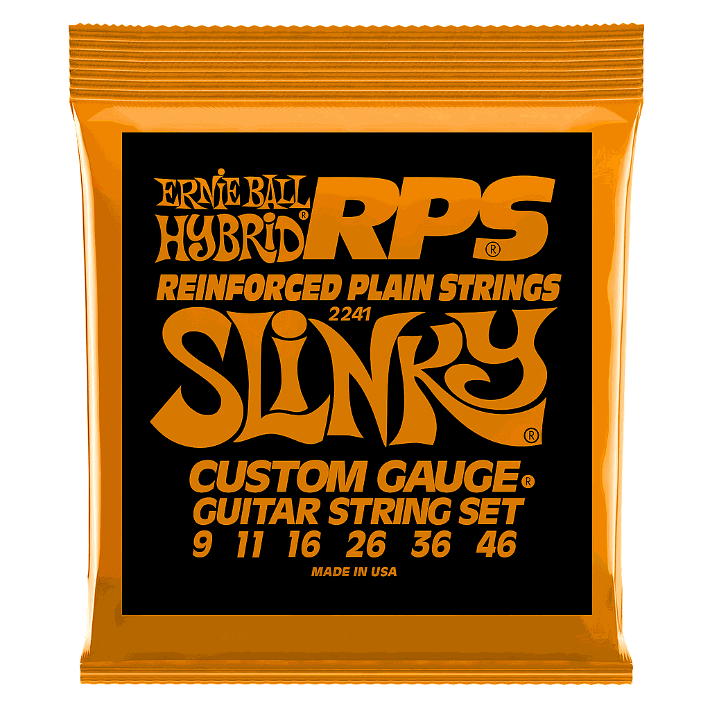 Ernie Ball - Encordado para Guitarra Eléctrica, RPS Hybrid Slinky Mod.2241