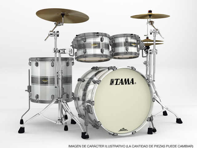 Tama - Bateria Superstar Classic Maple de 4 Piezas con Atriles, Color: Varios Mod.CL48S-___