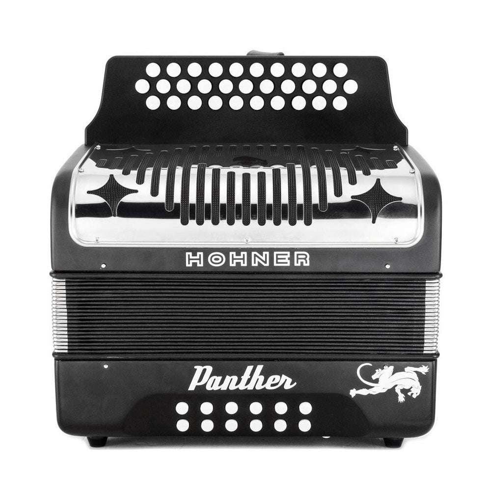Hohner - Acordeon Diatonico ''Panther'' Fa-Sib-Mib, 31 Botones Y 12 Bajos, Ne Mod.A4840