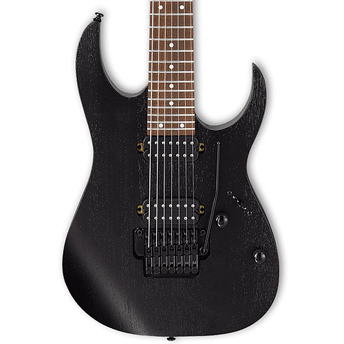 Ibañez - Guitarra Eléctrica RG de 7 cuerdas, Color: Negro Veteado Mod.RG7420Z-WK_63