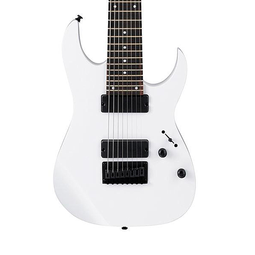 Ibañez - Guitarra Eléctrica RG de 8 cuerdas, Color: Blanca Mod.RG8-WH_70