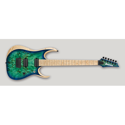 Ibañez - Guitarra Eléctrica RGD Iron Label, Color: Verde Sombreado Mod.RGDIX6MPB-SBB_77
