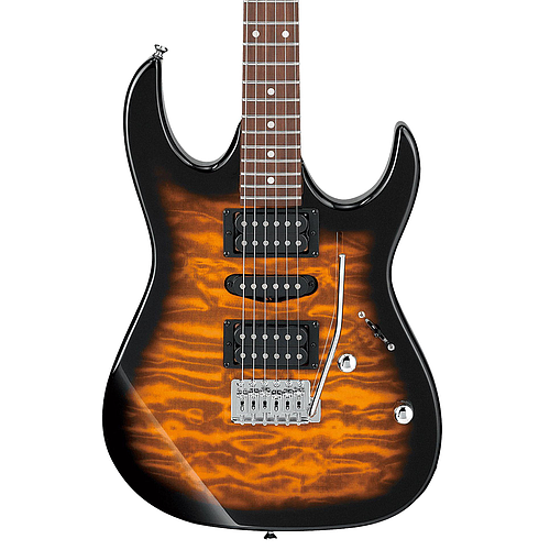 Ibañez - Guitarra Eléctrica GIO RG, Color: Ambar con Negro Mod.GRX70QA-SB_34
