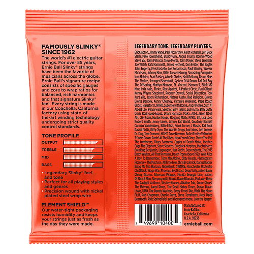Ernie Ball - Encordado Skinny Top/Heavy Bottom Para Guitarra Eléctrica de 7 Cuerdas, Niquel 0.010-0.062 2615_43
