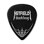 Dunlop - 6 Plumillas James Hetfield Black Fang Custom para Guitarra, Tamaño: 1.14mm Mod.PH112P114_6