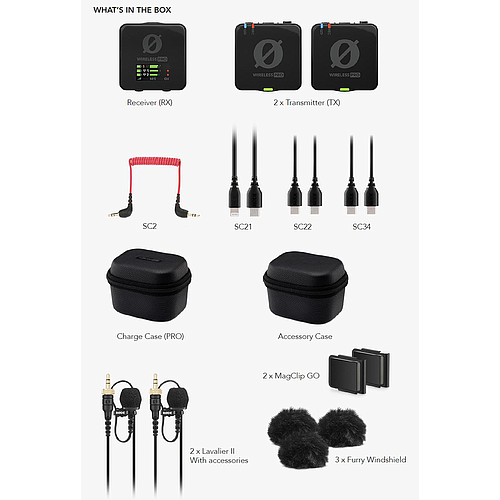Rode - Sistema De Micrófono Inalámbrico Mod.Wireless Pro_3