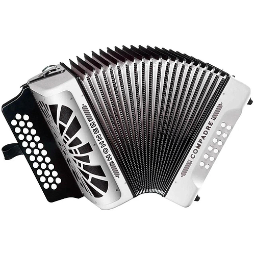 Hohner - Acordeon Diatonico''Compadre''Fa-Sib-Mib, 31 Botones Y 12 Bajos, Bla Mod.A48431_17