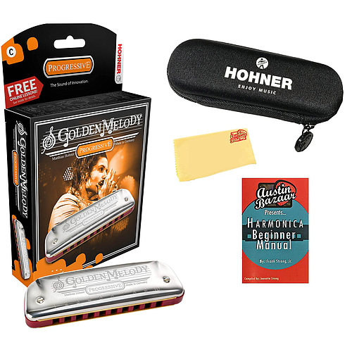 Hohner - Armonica Do-Mayor ''Golden Melody Progressive'' Mod.M54401X_25