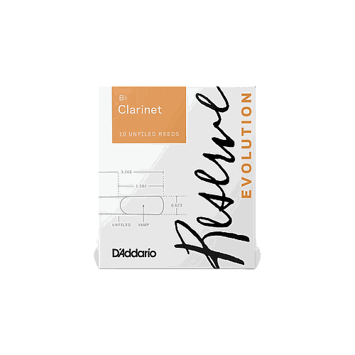 D'Addario - 10 Cañas Reserve Evolution para Clarinete Sib, Medida: 3.5 Mod.DCE1035_12