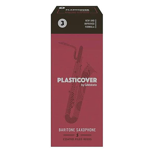D'Addario - Cañas Plasticover para Sax Baritono, 5 Piezas Medida: 3 Mod.RRP05BSX300_85