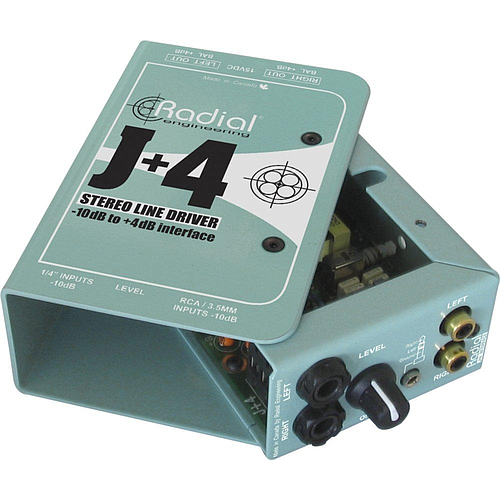 Radial - Preamplificador Activo Estereo Mod.J+4_82