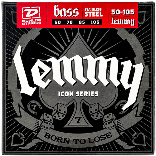 Dunlop - Encordado Lemmy para Bajo Electrico, Acero 50-105 Mod.LKS50105_23