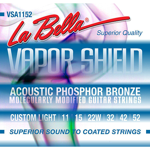La Bella - Encordado Vapor Shield para Guitarra Acústica Mod.VSA1152_30