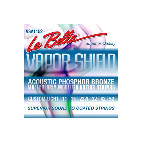 La Bella - Encordado Vapor Shield para Guitarra Acústica Mod.VSA1152_31
