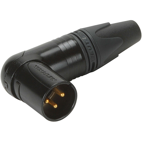 Neutrik - Conector XLR Macho de 3 Polos Serie RX a 90° Contactos en Plata Mod.NC3MRX-BAG_35