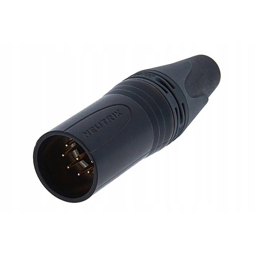 Neutrik - Conector XLR Macho de 7 Polos Serie XX Contactos en Oro Mod.NC7MXX-B_48