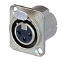 Neutrik - Conector XLR Hembra de 3 Polos Serie D-LX Mod.NC3FD-LX_41