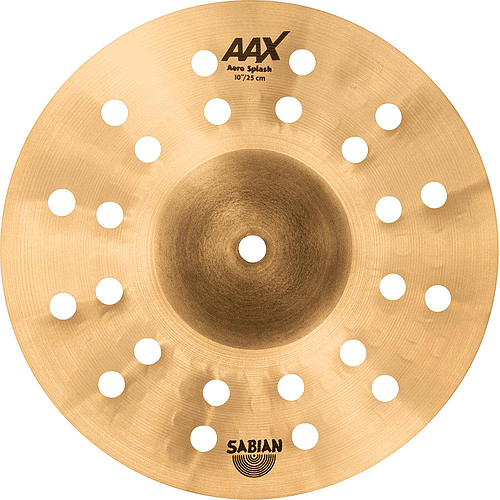 Sabian - Platillo AAX Aereo Splash, Tamaño: 10" Mod.210XAC_18