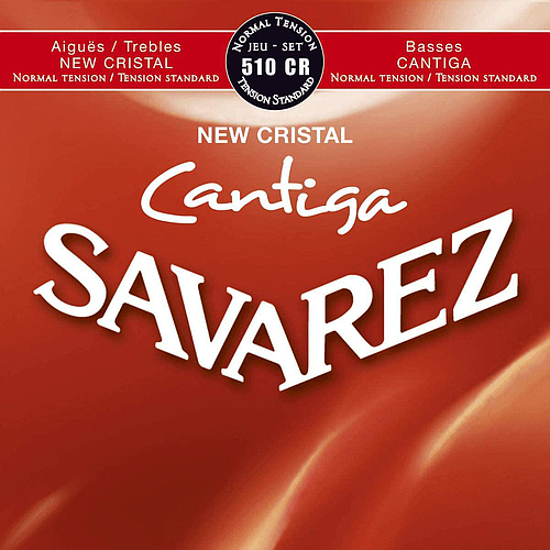 Savarez - Encordado para Guitarra, Cristal CantigaTensión Normal Mod.510CR_114