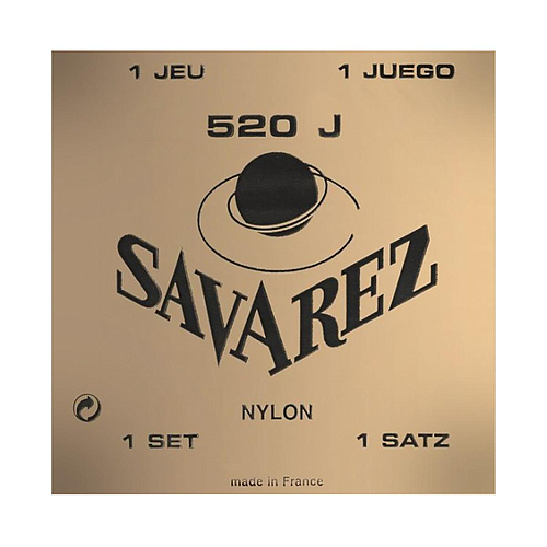 Savarez - Encordado para Guitarra, TradicionalTensión Alta Mod.520J_125