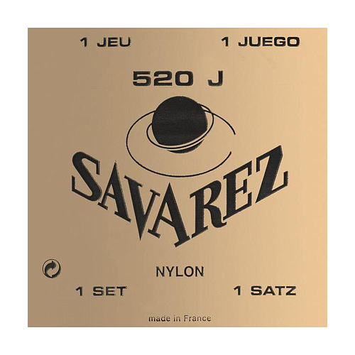 Savarez - Encordado para Guitarra, TradicionalTensión Alta Mod.520J_127