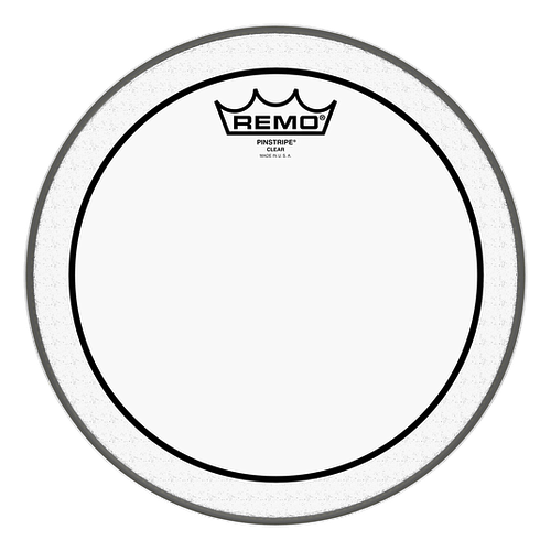 Remo - Parche Pinstripe Hidráulico, Tamaño: 10" Color: Transparente Mod.PS-0310-00_58