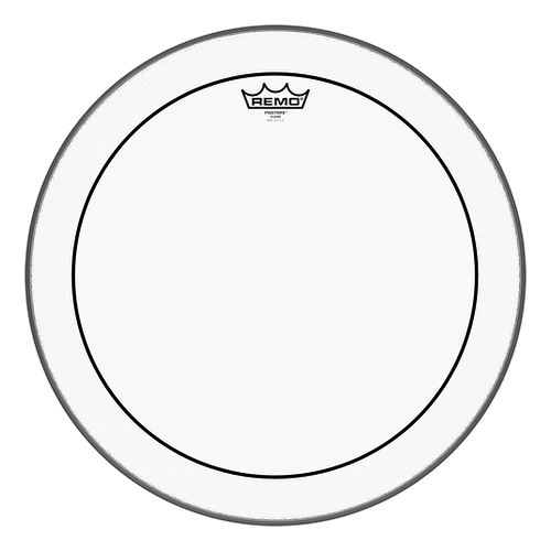 Remo - Parche Pinstripe Hidráulico, Tamaño: 18" Color: Transparente Mod.PS-0318-00_64