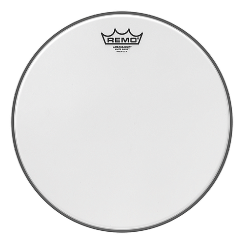 Remo - Parche White Suede Ambassador, Tamaño: 13" Mod.BA-0813-WS_5
