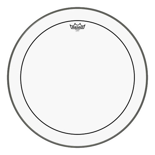 Remo - Parche Pinstripe Hidráulico, Tamaño: 22" Color: Transparente Mod.PS-1322-00_5