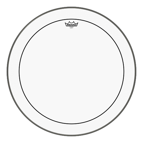 Remo - Parche Pinstripe Hidráulico, Tamaño: 24" Color: Transparente Mod.PS-1324-00_6