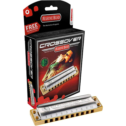 Hohner - Armónica en Si bemol Mayor Marine Band Crossover Mod.M2009116X_18