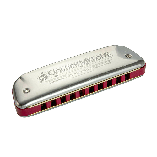 Hohner - Armónica Golden Melody en Re Mayor 542/20 Mod.M542036X_70