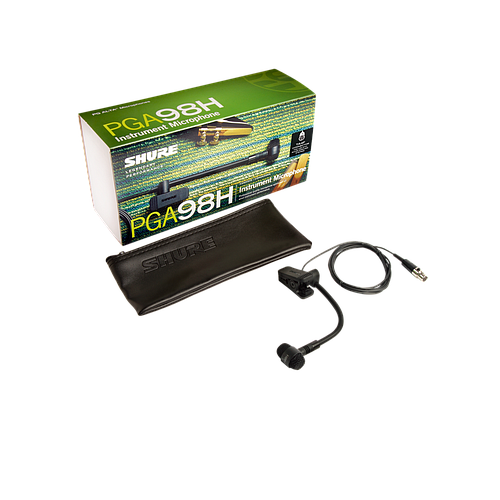 Shure - Micrófono Cuello de Ganso con Clip para Instrumento de Viento Mod.PGA98H-TQG_2