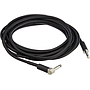 Ibañez - Cable para Instrumento SI, Tamaño: 6.10 mts. Negro Recto/Ang. Mod.SI20L_22