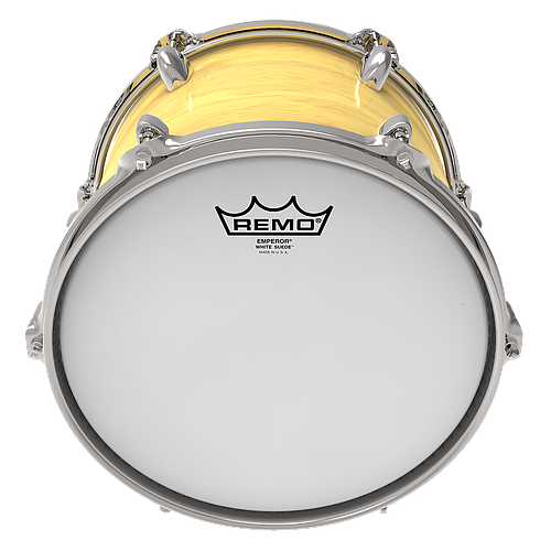 Remo - Parche White Suede Emperor, Tamaño: Varios Mod.BE-08__-WS_3