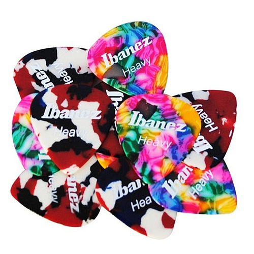 Ibañez - 12 Plumillas Celulloid, Tamaño: Heavy Color: Varios Mod.ABCE161H-M04_41