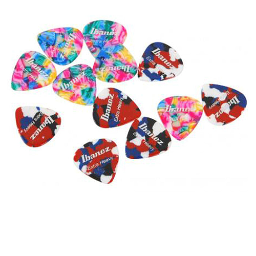 Ibañez - 12 Plumillas Celulloid, Tamaño: Extra Heavy Color: Varios Mod.ABCE161X-M04_42