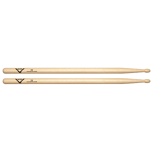 Vater - Baquetas Hickory 2B, Punta: Madera Mod.VH2BW_5