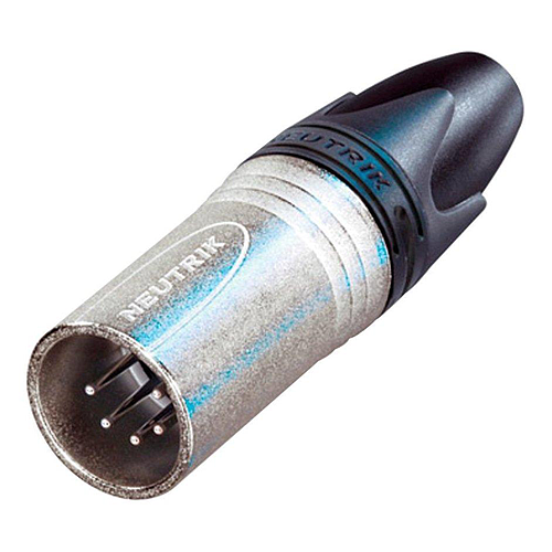 Neutrik - Conector XLR de 5 Polos Macho Serie XX Contactos en Niquel Mod.NC5MXX